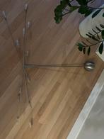 Rvs design hanglamp eetkamer, Huis en Inrichting, Ophalen of Verzenden, Zo goed als nieuw, 75 cm of meer, Modern tijdloos