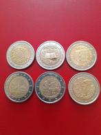 2 Euro herdenkingsmunten, gaan per stuk. Zie 6 foto's, Verzenden, Overige landen, 2 euro, Losse munt