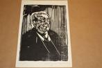 Originele zeefdruk - Kees Verwey - Antony Kok, Antiek en Kunst, Kunst | Litho's en Zeefdrukken, Ophalen of Verzenden
