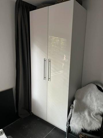 Ikea Pax Kast 100x236 Hoogglans Wit
