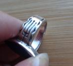 zilveren heren ring met lapis lazuli steen [1132], Verzenden, 19 tot 20, Heer, Zo goed als nieuw