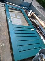 Buitendeur hardhout 88x2125, Ophalen, Gebruikt, 80 tot 100 cm, Buitendeur