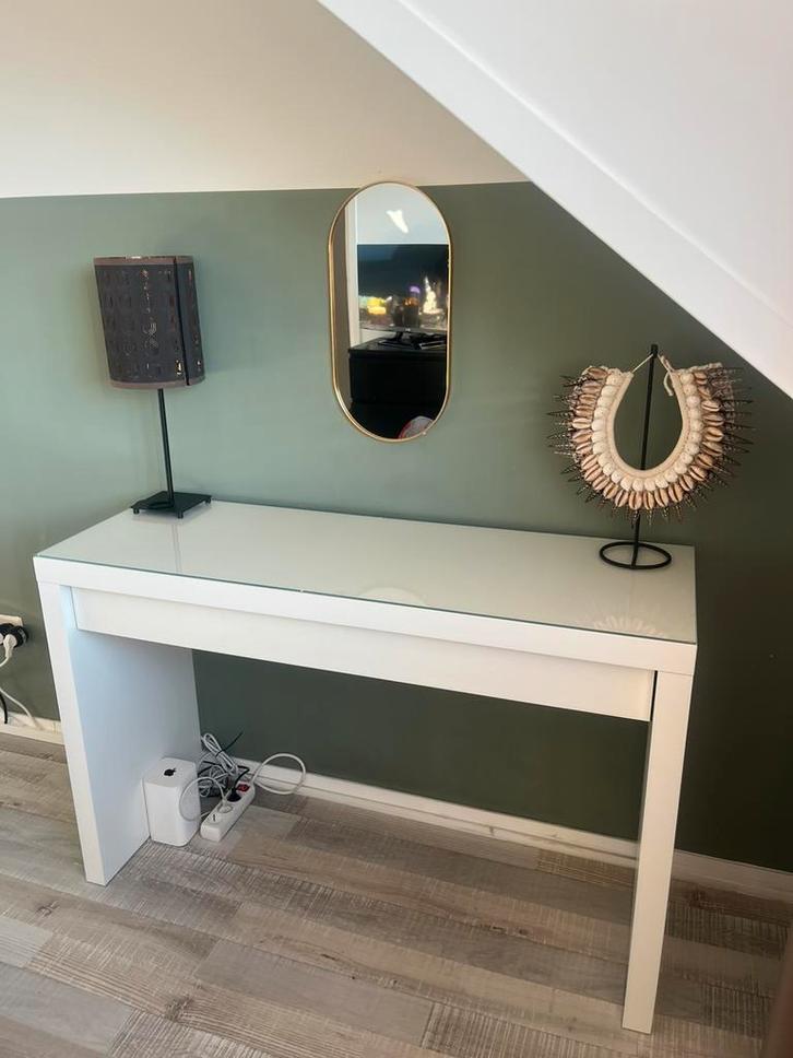 Kaptafel IKEA Malm, Huis en Inrichting, Tafels | Kaptafels, Gebruikt, Minder dan 100 cm, 100 tot 150 cm, Ophalen