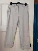 Cambio broek zandkleur met zilver detail, maat 40, Ophalen of Verzenden, Gedragen, Maat 38/40 (M), Beige