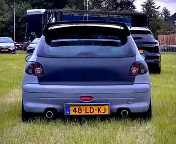 Dubbele uitlaat voor peugeot 206 tuning beschikbaar voor biedingen