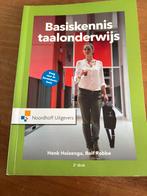 Basiskennis taalonderwijs(kennisbasis pabo) 9789001854652, Verzenden, Zo goed als nieuw, Henk Huizenga; Rolf Robbe