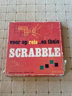 Scrabble vintage voor op reis en thuis, Hobby en Vrije tijd, Gezelschapsspellen | Bordspellen, Ophalen of Verzenden, Zo goed als nieuw