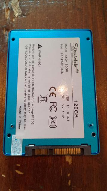 Somnambulist 120GB SSD - 2.5 inch beschikbaar voor biedingen