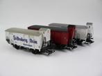 3x Fleischmann Ländertype wagons., Hobby en Vrije tijd, Modeltreinen | H0, Gebruikt, Gelijkstroom, Fleischmann, Wagon