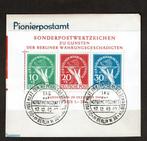 Berlin michel block 1 gestempeld, Postzegels en Munten, Postzegels | Europa | Duitsland, Overige periodes, Verzenden, Gestempeld