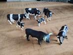 Schleich koe, stier, kalf, Ophalen of Verzenden, Zo goed als nieuw, Paard, Beeldje of Figuurtje