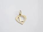 Letter L | 14 Karaat Gouden Hanger, Ophalen of Verzenden, Nieuw, Goud, Goud