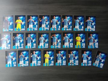 Gesigneerde set spelerskaarten van SS Lazio Roma beschikbaar voor biedingen