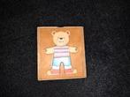 Houten aankleed puzzel beer, Ophalen, 10 tot 50 stukjes, Zo goed als nieuw, 6 maanden tot 2 jaar