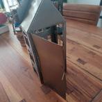 Vintage Metalen Grachtenpand Huisje, Ophalen