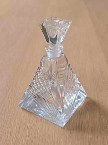 Antieke Art Deco kristallen parfumfles Royal Crystal Rock beschikbaar voor biedingen