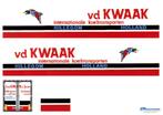 Vrachtauto decal 1:50 v d Kwaak Hillegom ( trailer ) type 1, Hobby en Vrije tijd, Modelauto's | 1:50, Verzenden, Nieuw, Bus of Vrachtwagen