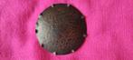 Amsterdamse School gehamerde uniseks broche, dm 6 cm, Sieraden, Tassen en Uiterlijk, Broches, Overige materialen, 4 tot 7 cm, Overige kleuren