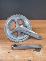 SHIMANO CRANKSTEL 105 FCR7000 52/36T ZILVER NIEUW!, Crankstel of Pedalen, ., Racefiets, Nieuw