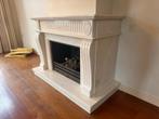 Open haard met schouw - 148cm breed, Huis en Inrichting, Ophalen, Gebruikt, Vrijstaande haard, Houthaard