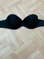 Zwarte Strapless BH 70 A, Ophalen of Verzenden, Zwart, BH