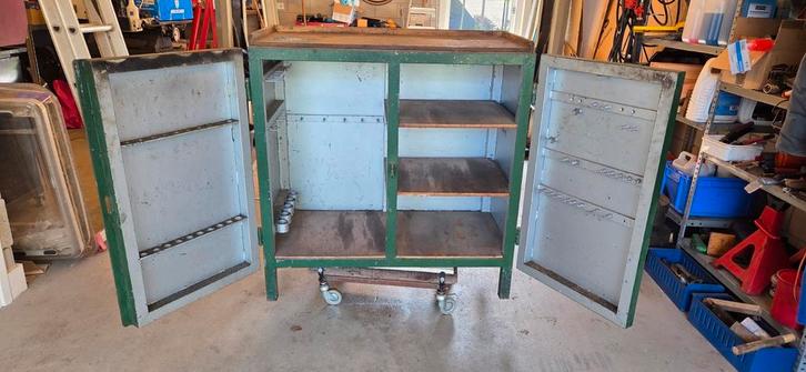 Stevige werkplaatskast / gereedschapskast, Doe-het-zelf en Verbouw, Gereedschapskisten, Ophalen of Verzenden