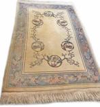 Chinees tapijt - vloerkleed wol vintage creme kleed 205x125