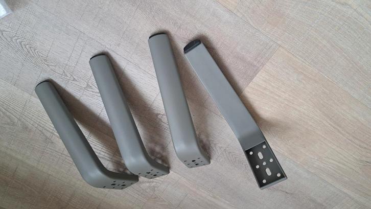 4 Nieuwe Bankpoten - 21cm hoog, Huis en Inrichting, Tafelonderdelen, Nieuw, 200 cm of meer, Rechthoekig, Ophalen of Verzenden