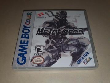 Metal Gear Solid Game Boy Color GBC Game Case beschikbaar voor biedingen
