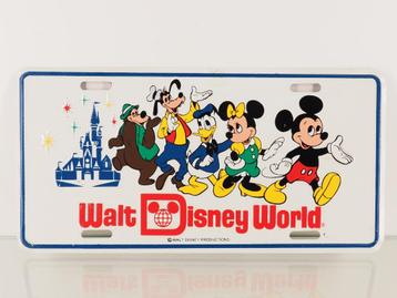 Walt Disney World kentekenplaat jaren 70 beschikbaar voor biedingen
