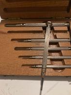 Vintage precisie schroevendraaierset voor horlogemaker, Verzamelen, Pennenverzamelingen, Overige merken, Gebruikt, Overige typen
