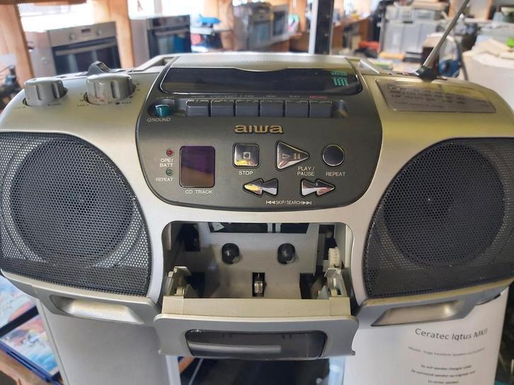 Aiwa CSD-ES227 Radio/CD/Cassette - Werkend!, Audio, Tv en Foto, Radio's, Ophalen of Verzenden
