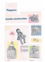 8 poppen brei patroontjes:jaren 50, Verzenden, Nieuw, Breien, Patroon of Boek
