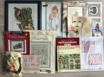 Diverse borduurpatronen, borduurwerken en borduurboeken, Hobby en Vrije tijd, Borduren en Borduurmachines, Ophalen of Verzenden