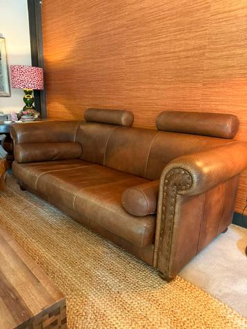 Baxter model Alfred P design leren bank handgemaakt Italië beschikbaar voor biedingen