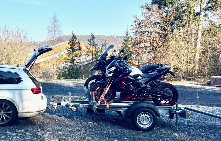 Verhuur motoraanhanger / motortrailer 3 motoren / 1.000kg, Diensten en Vakmensen, Verhuur | Auto en Motor