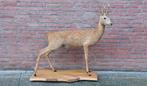 Vintage Groot Opgezet Hert / Staand Opgezette Ree Full Mount, Ophalen, Gebruikt, Hert, Opgezet dier