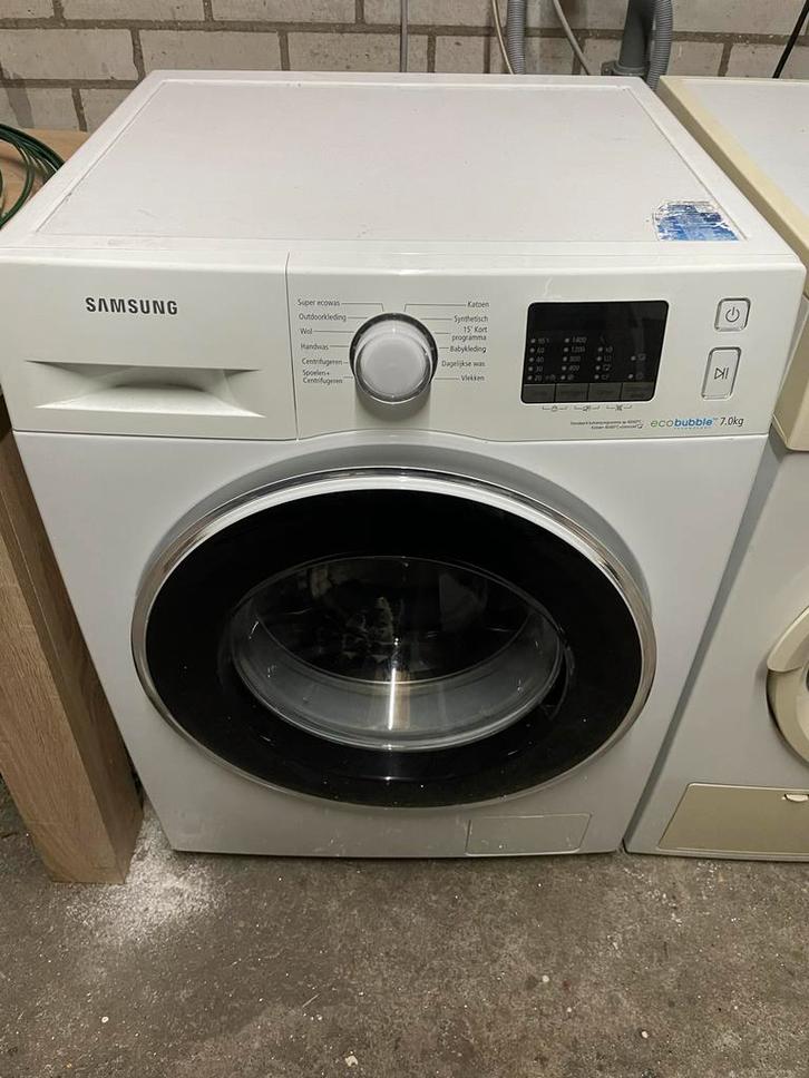 Samsung 7kg Eco Bubble Wasmachine - 1400 toeren, Witgoed en Apparatuur, Wasmachines, Gebruikt, Voorlader, 6 tot 8 kg, 85 tot 90 cm