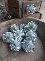 Vintage folie kerstballen zilver BLOSSOM BROCANTE, Ophalen of Verzenden, Nieuw