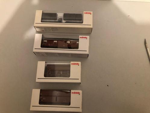Märklin HO goederenwagons 4626, 46301, 48272, 00779-06, DB, Hobby en Vrije tijd, Modeltreinen | H0, Zo goed als nieuw, Wagon, Wisselstroom