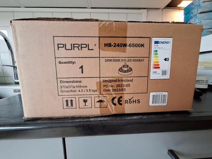 Industriële bedrijf Highbay Lamp, Huis en Inrichting, Lampen | Hanglampen, Nieuw, Ophalen of Verzenden