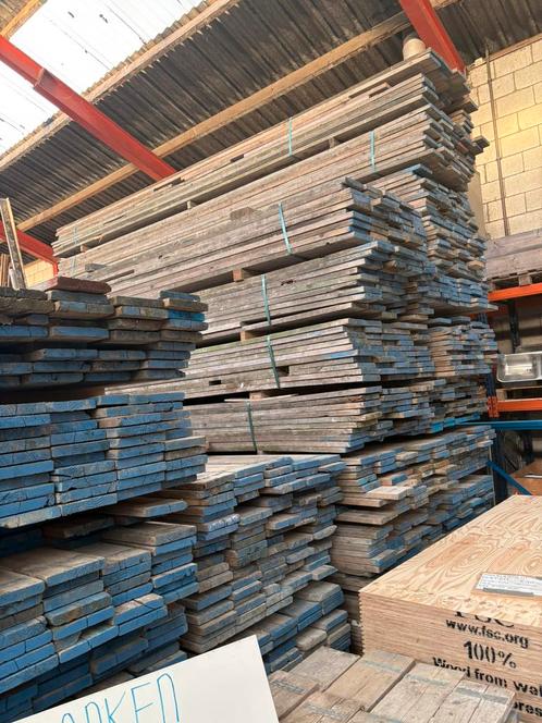UITVERKOOP STEIGERPLANKEN, Tuin en Terras, Palen, Balken en Planken, Ophalen