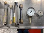 manometers - flowmeters, Doe-het-zelf en Verbouw, Meetapparatuur, Ophalen, Zo goed als nieuw, Druk