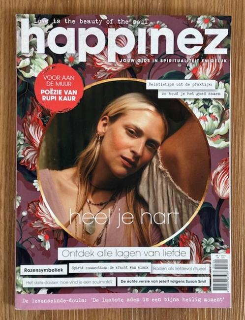 Happinez Thema: Ik hou van jou - 7 2024, Boeken, Tijdschriften en Kranten, Zo goed als nieuw, Lichaam en Geest, Ophalen of Verzenden
