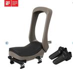 Urban Iki Junior fietsstoeltje Suzume Grey/ Bincho Black, Achterzitje, Voetsteuntjes, Nieuw, Ophalen of Verzenden