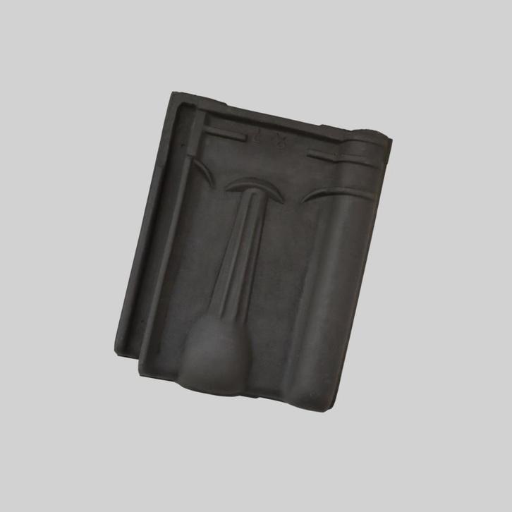 Monier (KDN) Kruispan blauw gesmoord - Per stuk kopen, Doe-het-zelf en Verbouw, Dakpannen en Dakbedekking, Nieuw, Dakpannen, Steen of Klei