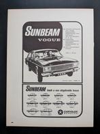 Oude reclame / Advertentie SUNBEAM Vogue, Ophalen of Verzenden, Gelezen, Overige merken