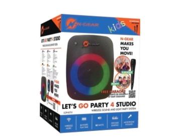 N-Gear Let's Go Party 4 Studio - Karaoke Set beschikbaar voor biedingen