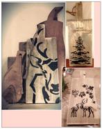 Hapjesplank Kerst, bedrijf. Leuk als cadeau! (workshop)NIEUW, Huis en Inrichting, Keuken | Keukenbenodigdheden, Ophalen of Verzenden