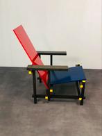 Originele Cassina Rietveld 635 fauteuil nr 5707 red and blue, Ophalen of Verzenden, Zo goed als nieuw